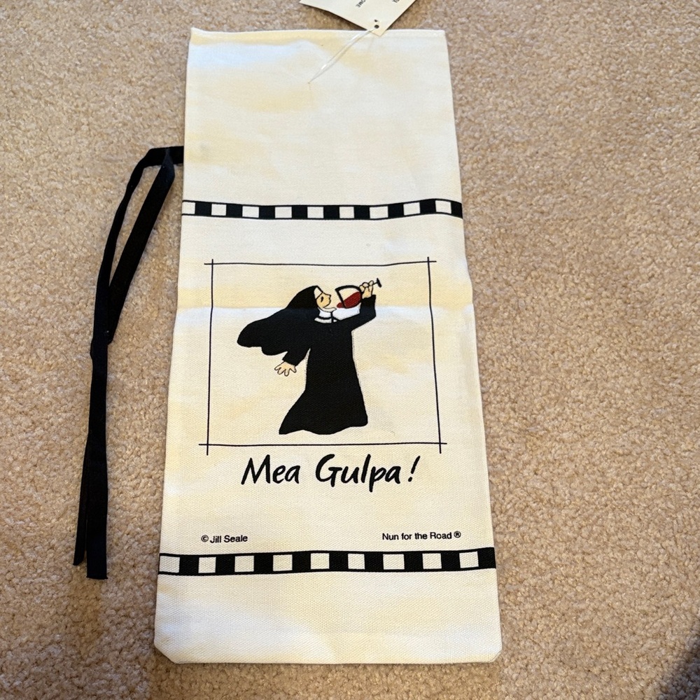 🔥5 FOR $25🔥 Mea Gulpa Kitchen Wine Bag